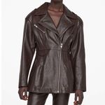 ANINE BING leather moto jacket NEW Photo 3