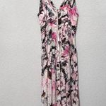 Anthropologie Plenty by Tracy Reese Gwyneth Floral Jumpsuit Size 6 Wide Leg Crop Photo 3