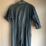 Denim Jumpsuit 80s vintage rockabilly coveralls workwear Blue Size 6 Photo 7