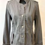 DKNY Jeans Military Style Jacket Size Large Photo 2