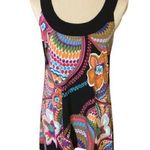 Vtg Y2K Vanity colorful psychedelic top Pink Photo 0