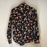 CHAPS Black Floral Button Shirt Size Small Photo 11