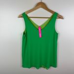 Lilly Pulitzer Lilly‎ Pulitzer Florin Sleeveless V-Neck Tops Set of 2 Size XXS Reversible Flowy Photo 2