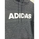 Adidas  Black Pullover Hoodie Sweatshirt Spell Out Women's‎ Medium Long Sleeve Photo 1