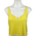 Project Social T Loves Urban Outfitters Yellow Scoop Neck Boxy Tank Top Size S Photo 0