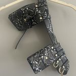 Snakeprint Faux Leather Belt Bag Photo 2