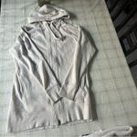 Athleta  Light Gray Fleece Jacket Photo 5