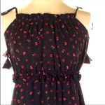 ✨Evie Tiered Ruffle Floral Tassel Dress✨ Black Size XS Photo 5