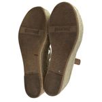 Soludos  Minorca Women's Brown Leather Wedge Espadrille Platform Sandals Size 8 Photo 3