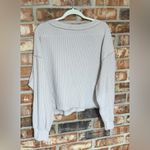 Altar'd State Layne Ribbed Top Oat Photo 2