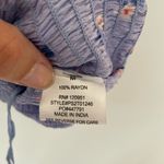 Pink Rose NWOT  Cropped Smocked Floral Blouse - Size Medium Photo 4