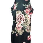 Olive Tree L Floral Print Sleeveless Bodycon Slip Dress Photo 1