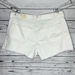 Universal Threads Universal Thread NWT 16 White Distressed 100% Cotton Mid-Rise 90s Baggy Shorts Photo 2