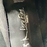 Women Salsera Bachata Black Leather Dance Shoes Size 10 Photo 7