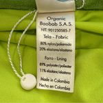 Baobab Irene Mini Dress Small Green Strapless Shimmer Bodycon Party Photo 5