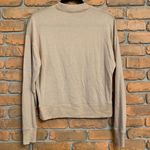 J.Crew Women's Supercozy Mock Neck Long Sleeve Pullover Sweater Tan - Size S Photo 2