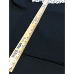 Soprano Womens Black Dress White Polka Dot Overlay Sleeveless Party S Photo 5