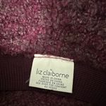 Liz Claiborne  Burgundy Tweed Hat Photo 3