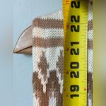 CHAPS  Womens Southwestern Knit Sweater Vest Size L Western Boho Aztec Fair Isle Photo 6