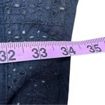 Lucky Brand Black Eyelet Dress Size M Photo 5