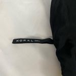 Koral Womens size S Citrina Neon Yellow Dakota Blackout Bra Gym Racerback Active Photo 4