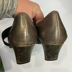 Gentle Souls Bom B•eye gold leather mary Jane style pumps size 9 Photo 5