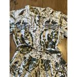 No Brand Short Sleeve Utility Dress Colorful Bird Pattern Women Sz Measured Read Photo 5