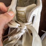 Puma Vintage Style Sneakers- tan Basket Heart Coach/ Festival sneakers size 7.5 Photo 2