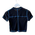 Urban Outfitters  Crop-top Y2K Sheer Mesh TShirt SZ M #2159 Photo 4
