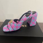 Versace  Wool Lurex Sandal | Multi I 41EU (11W) Photo 4