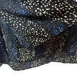 Buddy Love Dot Pattern Blouse Size Large Black Photo 4