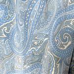 Charlotte Russe Vintage Blue Paisley Halter Slip Dress Size Medium Photo 2