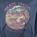 Goodie Two Sleeves Death Valley National Park Sweatshirt Small Navy Crew Neck LS Photo 1