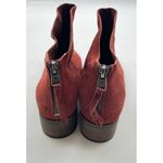 Lucky Brand Lahela Ankle Boots in Red/Sable Suede - Size 8/38 Photo 1