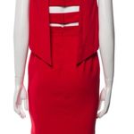 Jay Godfrey Red Mini Tube Dress Photo 4