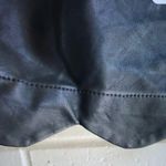 Mink pink leather high waisted shorts Photo 3