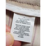 EXPRESS Pants Women 6 Design Studio Publicist Tan White Pin Stripe Y2K 2K Flared Photo 5