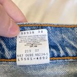 Levi's 560 Loose Fit Straight Leg Jeans Vtg Size 12 30x31 Light Wash 1998 90s Photo 5