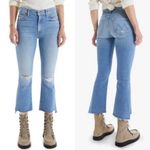 MOTHER The Insider Crop Step Fray Thrilling Shots 27 Blue Photo 2