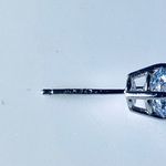 Jacmel Sterling Silver CZ Earrings Signed JCM Stud Photo 6