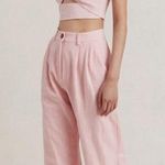 Bec & Bridge Bonnie Cut-Out Crop Top in Peony Pink 6 Womens Cropped Tank Photo 0