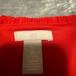 H&M Vibrant Red Long Sleeve Dress Photo 2