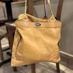 Banana Republic  Elegant Tan Leather Tote Bag Photo 0
