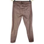 Pistola Audrey Mid-Rise Moto Skinny Ankle Jeans Woodrose 30 Bikercore Photo 7