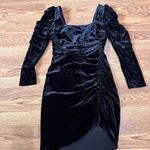 Veronica Beard classic black Toki velvet mini dress size 4 Photo 12