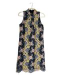 ERIN Erin fetherston Floral lace mini dress multi color feminine Boho chic Sz 4 Photo 2