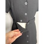 Vetta Capsule The Notch Collar Two Piece Dress Size 6 Black Button‎ Front Basics Photo 6