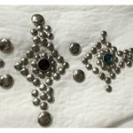 Ralph Lauren ‎ Polo Embellished Silver Studded Western Boho Sweatshirt Medium Photo 7