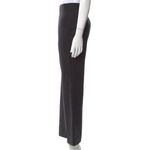 Burberry  London Stripped Wide Wool leg‎ pants black sz 12 Photo 1