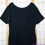 Eloquii NEW wide leg jumpsuit short sleeve white trim, 14 Photo 3